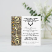 Camo Classic Elegant 2016 Graduation Invitation (Debout devant)