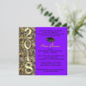 Camo Classic Elegant 2018 Graduation Invitation (Debout devant)