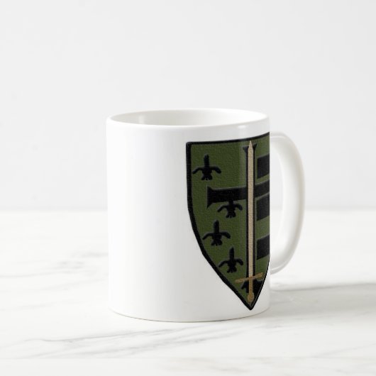 Camo Coffee Mok (Voorkant rechts)