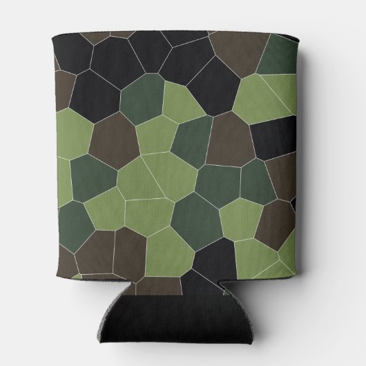 Camo Color Pattern Blikjeskoeler (Achterkant)