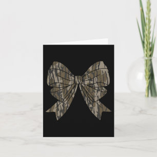 Camo Coquette Bow Duck Hunt Eend Jacht Vrouwen Mei Kaart