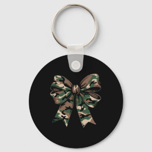 Camo Coquette Bow Eend Jacht Meisjes Vrouwen Deer Sleutelhanger