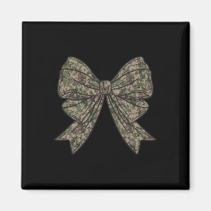 Camo Coquette Bow Hunt Duck Jagen Camouflage Wom Magneet