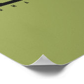 Camo Cowmoflage Pop Art Cow Poster (Coin)