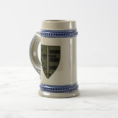 Camo Crest Beer Stein Bierpul (Voorkant links)