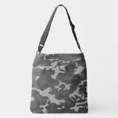 Camo Cross Body Bag, Groot Crossbody Tas (Achterkant)