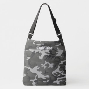 Camo Cross Body Bag, Groot Crossbody Tas