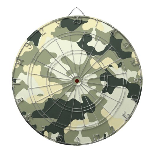 Camo Dartboard Dartbord (Voorkant)