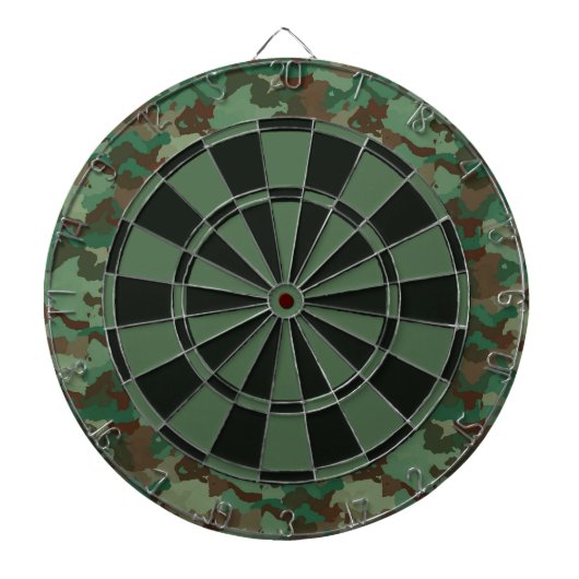 Camo Dartbord (Voorkant)