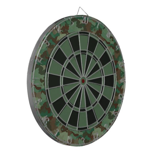 Camo Dartbord (Voorkant Links)