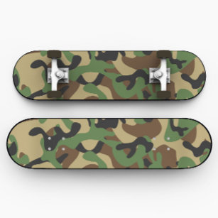 Camo de l'armée   Camo Skateboard
