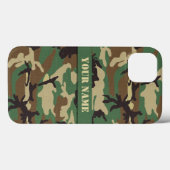 Camo de l'armée Woodland iPhone 6 Xtreme Coque dur (Verso (horizontal))
