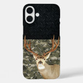 Camo Deer Hunting Name Mannen Sports Buck Case-Mate iPhone Case (Achterkant)
