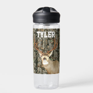 Camo Deer Hunting Name Mannen Sports Buck Waterfles