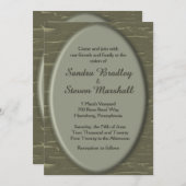 Camo Design Wedding Uitnodiging (Voorkant / Achterkant)