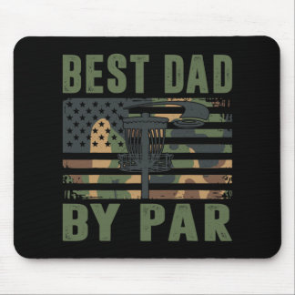 Camo Disc Golf Best Dad By Par American Flag Us Fu Muismat
