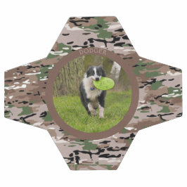 Camo Dog Name Afbeelding Play personaliseren Voetbal