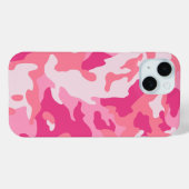 Camo en flamingo roze matching Case-Mate iPhone case (Achterkant (horizontaal))