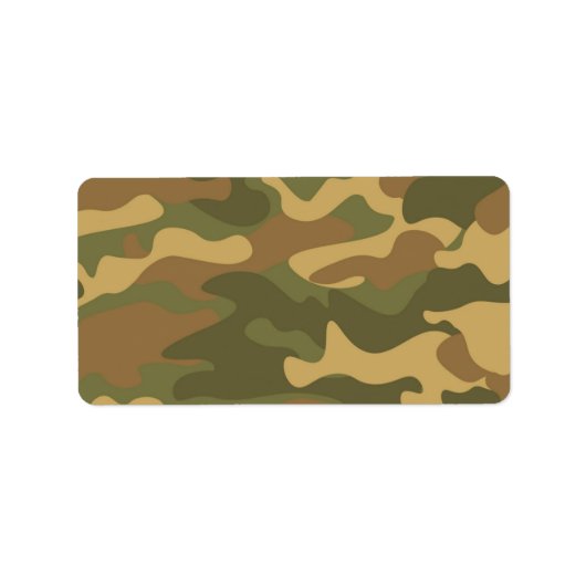 Camo Etiket (Voorkant)
