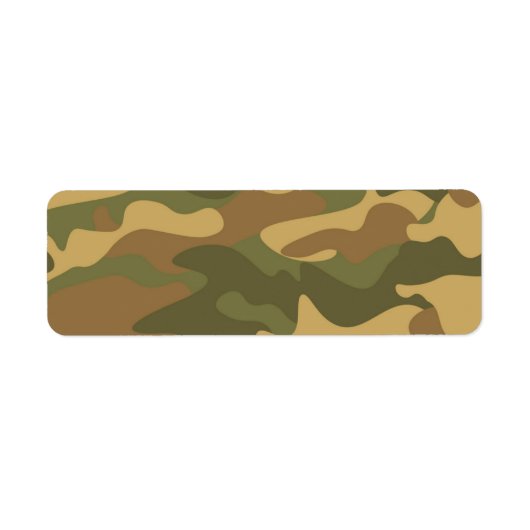 Camo Etiket (Voorkant)