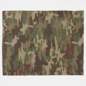 Camo Fleece Deken (Voorkant (Horizontaal))