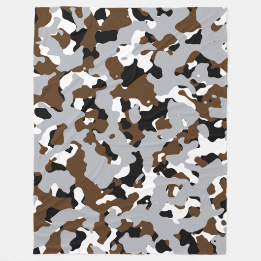 CAMO FLEECE DEKEN (Voorkant)