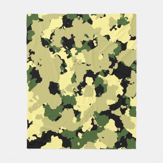 CAMO FLEECE DEKEN (Voorkant)