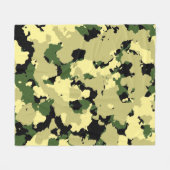 CAMO FLEECE DEKEN (Voorkant (Horizontaal))