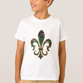 Camo Fleur De lis T-shirt