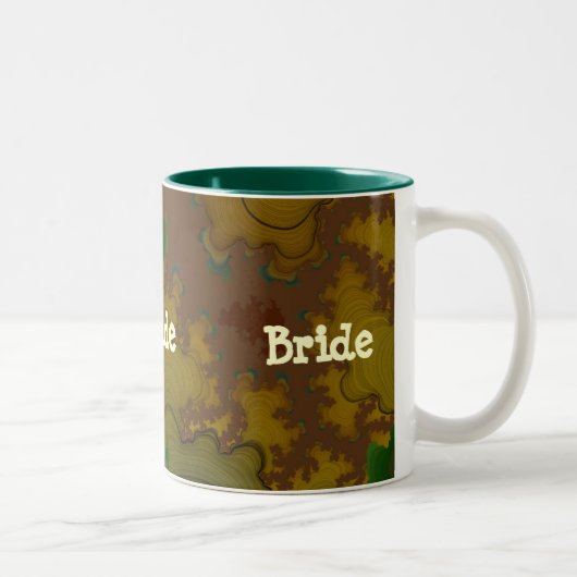 Camo Fractal Bride Mok (Rechts)
