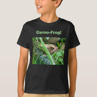 Camo-Frog. T-shirt