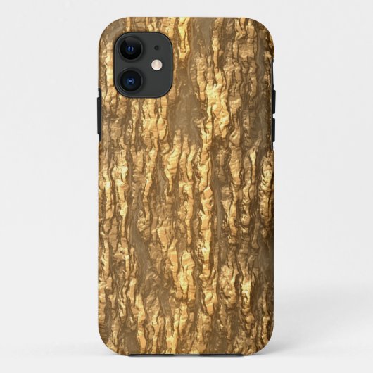 Camo - Gold Bark Case-Mate iPhone Case (Achterkant)