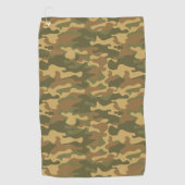 Camo Golfhanddoek (Voorkant)