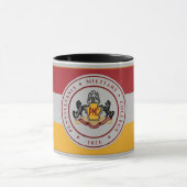 + CAMO GRAY Mug avec logo PMC (Centre)