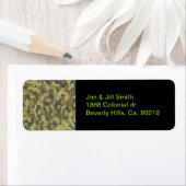 Camo Greens & Browns Etiket (Insitu)