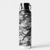Camo Gris #1 Cuivre Cuivre Infusé Bouteille d'eau (Arrière)