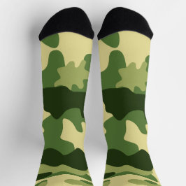 Camo Groene Sokken
