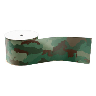 Camo Grosgrain Lint