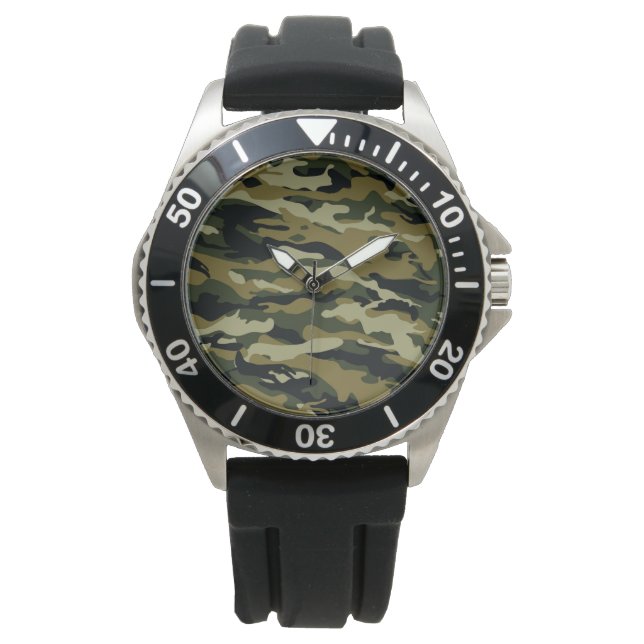 Camo Horloge (Voorkant)