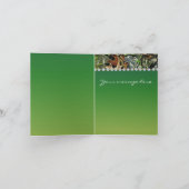 Camo Hunting Theme Wedding Bedankt Kaarten - Tall (Binnen)