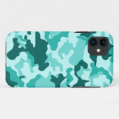 Camo iPad 5 vert Turquoise Coque (Dos (Horizontal))