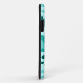 Camo iPad 5 vert Turquoise Coque (Dos/Droite)
