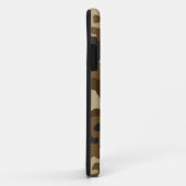 Camo iPhone 5 Coque Brown (Dos/Droite)