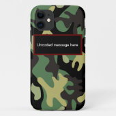 Camo iPhone / coque ipad (Dos)
