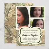 Camo klas van 2014 afstudeeradres kaart (Voorkant / Achterkant)