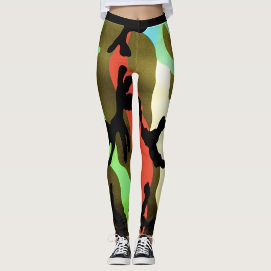 Camo Leggings (Voorkant)