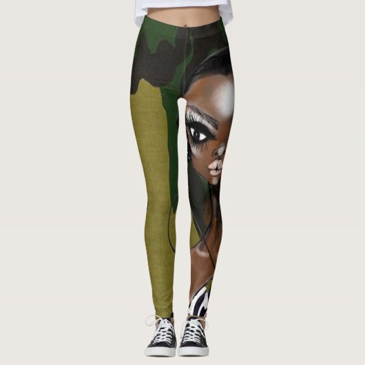 CAMO-LEGGINGS LEGGINGS (Voorkant)