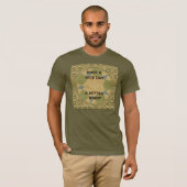 Camo Mannen Bella Canvas Organic T-Shirt (Voorkant volledig)