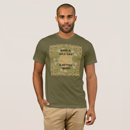 Camo Mannen Bella Canvas Organic T-Shirt (Voorkant volledig)