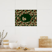 Camo monkey hypebeast bape poster (Keuken)